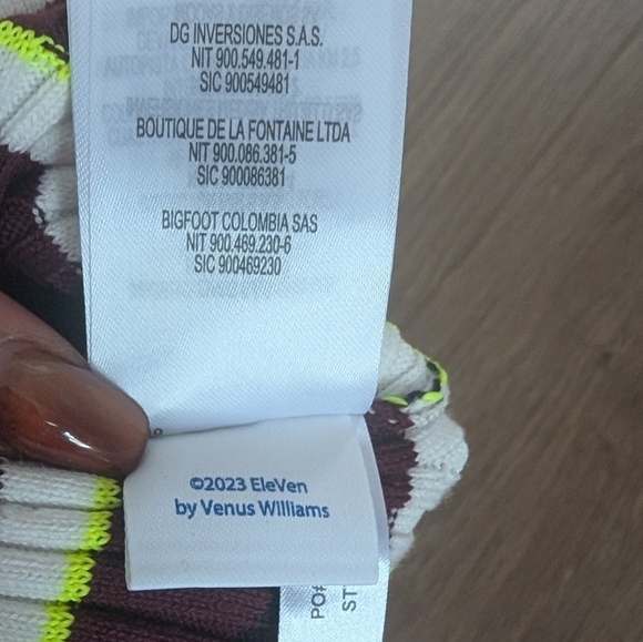 NWT Lacoste x EleVen by Venus | Striped Ribbed Lounge Shorts - Picture 10 of 15